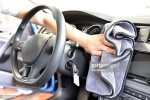 What is the steering wheel cleaner